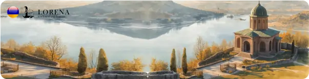 زيارة دير سيفانافانك بحيرة سيفان في أرمينيا