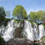 شلال شاكي في أرمينيا