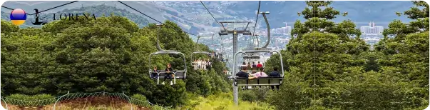 السياحة في تساغكادزور | ركوب تلفريك تساغكادزور